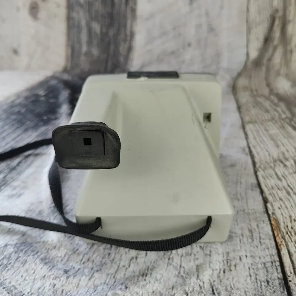 Polaroid Land Camera The Button SX-70 Film Instant Camera Vintage EUC Gray Grey